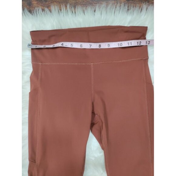 Vuori Pocket Stride Performance Leggings Inner pocket Back Zipper Leggings S - Picture 10 of 16